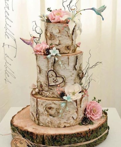 یک طرح خاص و شیک برای کیک جشن عروسی