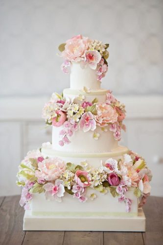 کیک عروسی ساده برای ساده پسندها