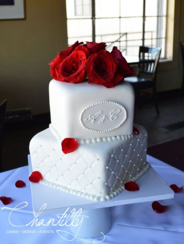 جدیدترین مدل های کیک عروسی دو طبقه