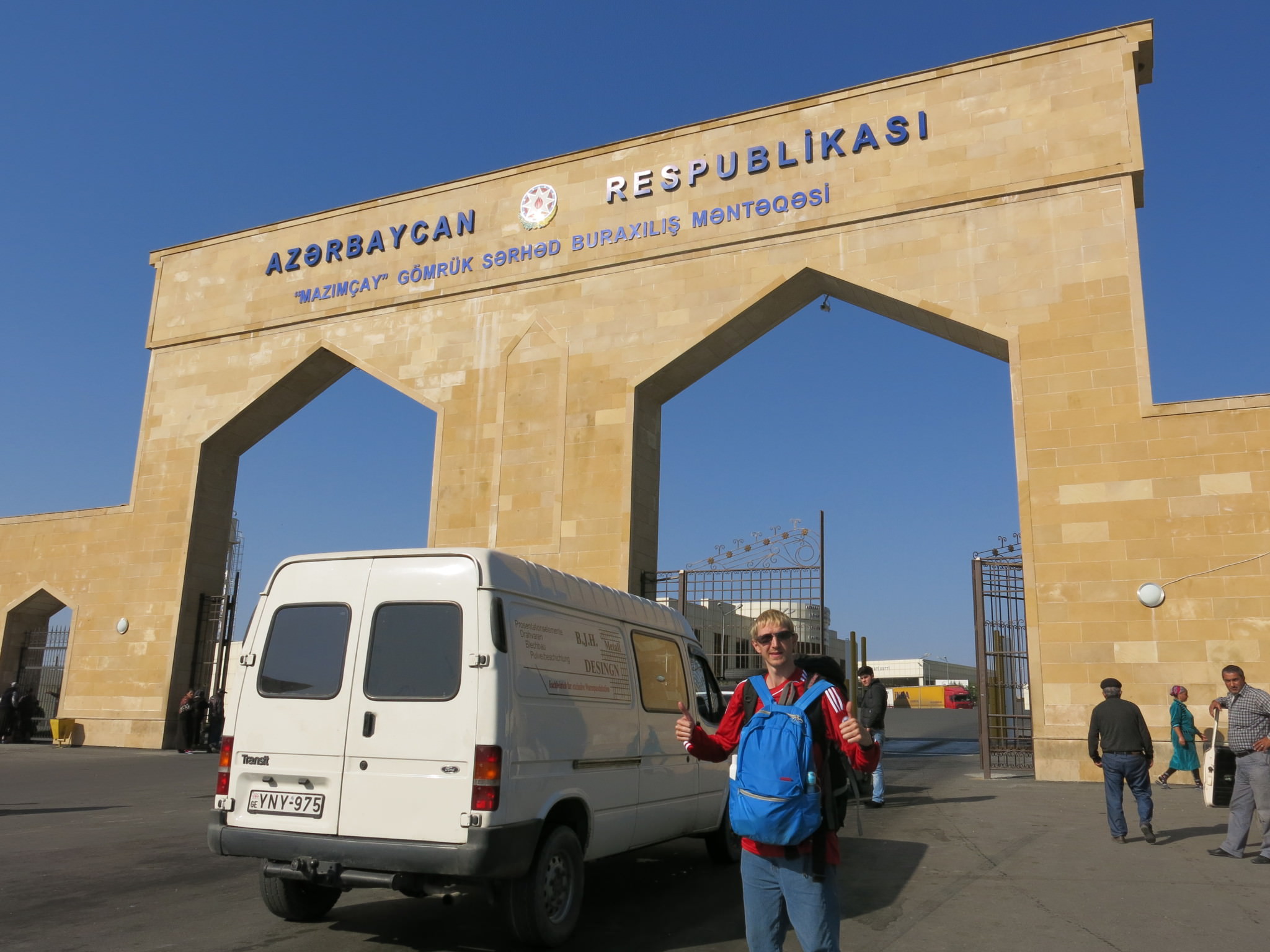 سفر زمینی به باکو با ماشین شخصی
