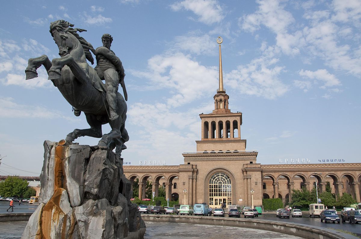 ایستگاه راه آهن از جمله اماکن تاریخی ایروان